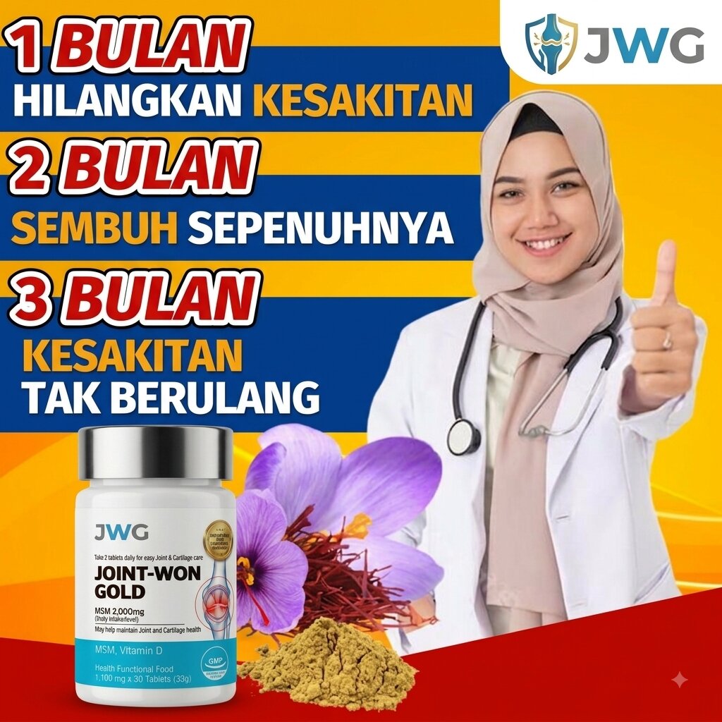 JWG Joint-Won Gold dengan Spanish Saffron