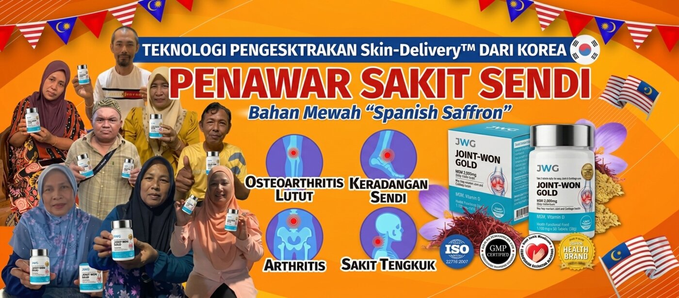 Penawar Sakit Sendi JWG - Spanish Saffron