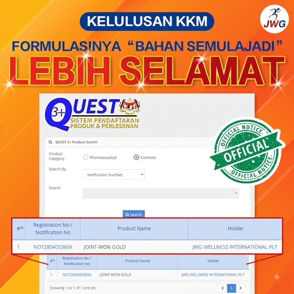 Kelulusan KKM QUEST3+